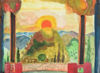 Zonsondergang Over Abruzzi, c.1980-89